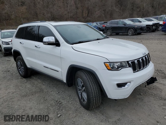 2021 Jeep Grand Cherokee 80th Anniversary with VIN 1C4RJFBG1MC564083, listed as a Copart auction lot 52137155 with 35,591 mi miles and Salvage Title. Bid and sale history available at DreamBid. Image 4.