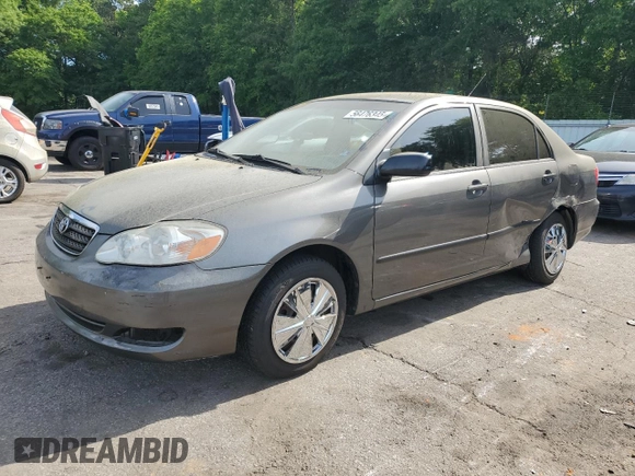 2008 Toyota Corolla CE with VIN 2T1BR32E98C893103, listed as a Copart auction lot 56476345 with 78,250 mi miles and Clean Title. Bid and sale history available at DreamBid. Image 1.