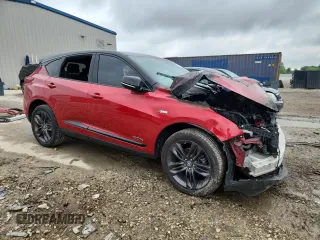 2021 Acura RDX w/A-Spec Package with VIN 5J8TC2H69ML012162, listed as a Copart auction lot 63760185 with Not provided miles and Salvage title. Bid and sale history available at DreamBid. Image 4.