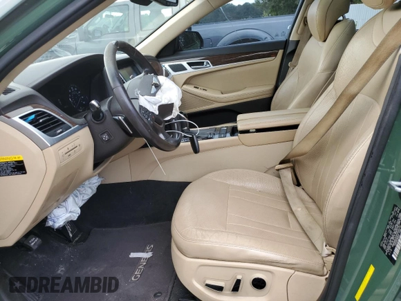 2015 Hyundai Genesis 3.8L with VIN KMHGN4JE0FU034132, listed as a Copart auction lot 56011995 with 206,517 mi miles and Clean Title. Bid and sale history available at DreamBid. Image 7.