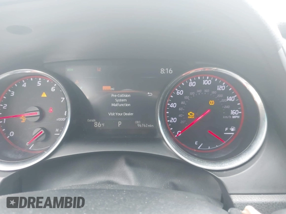 2019 Toyota Camry XSE с VIN 4T1BZ1HK1KU030383, выставлен на аукционе IAAI как лот 39667150 с пробегом 96 762 миль миль и . История ставок и продаж доступна на DreamBid. Изображение 7.