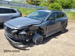 2025 Mazda CX-50 with VIN 7MMVAADW6SN108040, listed as a Copart auction lot 57135385 with 600 mi miles and Salvage title. Bid and sale history available at DreamBid. Image 1.