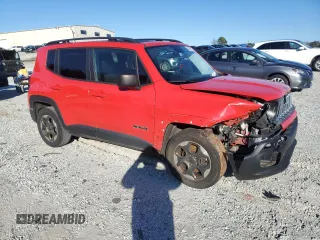 2016 Jeep Renegade Sport with VIN ZACCJAAT6GPE36896, listed as a Copart auction lot 45937515 with 109,468 mi miles and Salvage Title. Bid and sale history available at DreamBid. Image 4.
