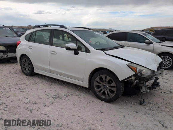 2016 Subaru Impreza Special Sports Premium with VIN JF1GPAP66GH249687, listed as a Copart auction lot 52728535 with 77,259 mi miles and Salvage title. Bid and sale history available at DreamBid. Image 4.