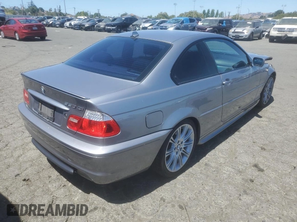2004 BMW 3 Series 330Ci with VIN WBABD53464PL14996, listed as a Copart auction lot 63722424 with 137,923 mi miles and Salvage Title. Bid and sale history available at carsss.com. Image 3.