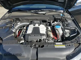 2015 Audi S4 Premium Plus with VIN WAUBGAFL8FA004955, listed as a Copart auction lot 42981035 with 101,035 mi miles and Salvage Title. Bid and sale history available at carsss.com. Image 12.