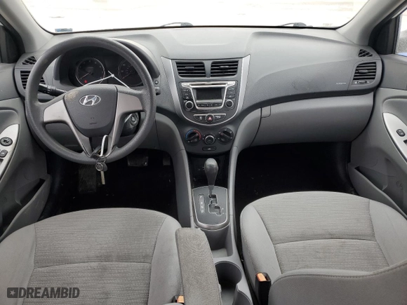 2015 Hyundai Accent GLS with VIN KMHCT4AEXFU918275, listed as a Copart auction lot 48349515 with 138,873 mi miles and Salvage Title. Bid and sale history available at carsss.com. Image 8.