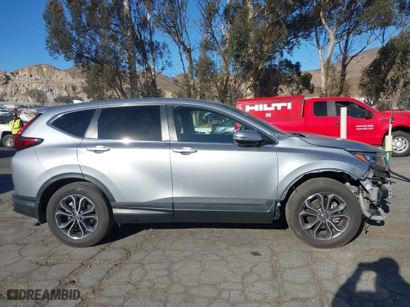 2021 Honda CR-V EX with VIN 2HKRW1H56MH420768, listed as a IAAI auction lot 41398106 with 27,188 mi miles. Bid and sale history available at carsss.com. Image 13.