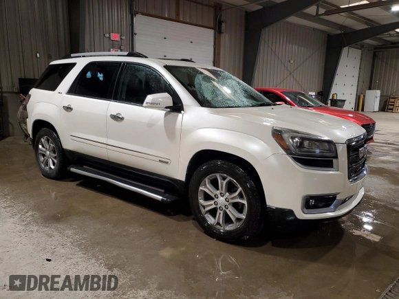 2014 GMC Acadia SLT with VIN 1GKKRRKDXEJ131073, listed as a Copart auction lot 51473725 with 132,305 mi miles and Salvage Title. Bid and sale history available at DreamBid. Image 4.
