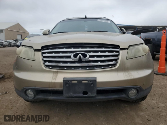 2003 Infiniti FX Options with VIN JNRBS08W83X404722, listed as a Copart auction lot 55863955 with 215,432 mi miles and Clean Title. Bid and sale history available at DreamBid. Image 5.