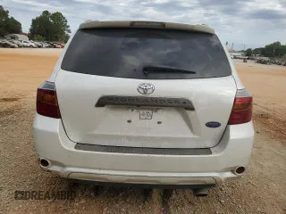 2010 Toyota Highlander Sport with VIN 5TDXK3EH8AS003350, listed as a Copart auction lot 76186544 with 192,380 mi miles and Salvage title. Bid and sale history available at DreamBid. Image 6.