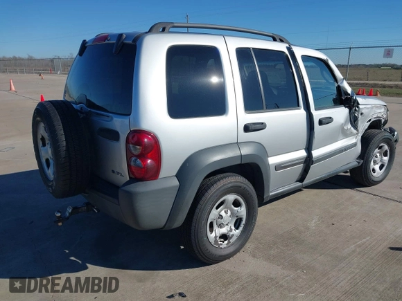 2006 Jeep Liberty Sport with VIN 1J4GL48K36W210904, listed as a IAAI auction lot 41260961 with 133,310 mi miles and . Bid and sale history available at carsss.com. Image 4.