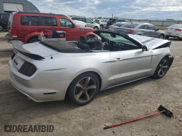 2015 Ford Mustang V6 z VIN 1FATP8EM5F5415089, wystawiony jako Copart lot #55514595 z przebiegiem 118 572 mil mil oraz Szkoda całkowita • Salvage title. Historia ofert i sprzedaży dostępna na DreamBid. Obrazek 3.