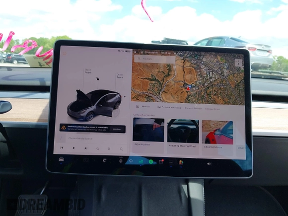 2022 Tesla Model 3 Long Range z VIN 5YJ3E1EB4NF175634, wystawiony jako IAAI lot #42021674 z przebiegiem 39 475 mil mil oraz . Historia ofert i sprzedaży dostępna na DreamBid. Obrazek 18.