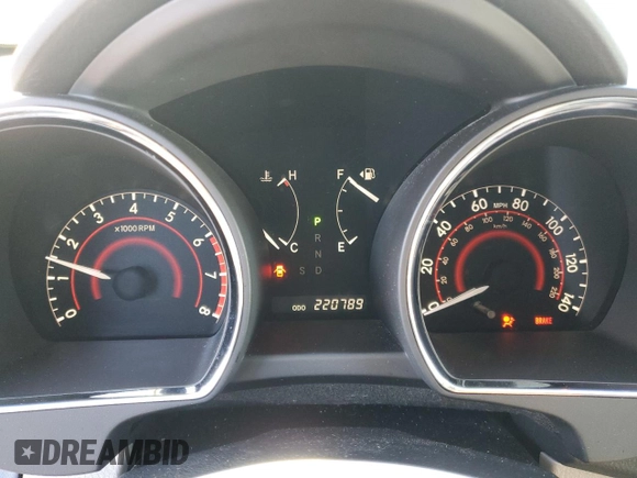 2013 Toyota Highlander with VIN 5TDZA3EH5DS032885, listed as a Copart auction lot 51958635 with 220,789 mi miles and Non Repairable. Bid and sale history available at DreamBid. Image 9.