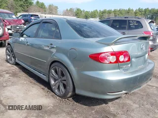 2004 Mazda Mazda6 s with VIN 1YVFP80D545N30474, listed as a IAAI auction lot 42028335 with 1 mi miles. Bid and sale history available at carsss.com. Image 3.