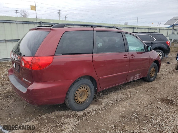 2009 Toyota Sienna CE with VIN 5TDZK23C79S268511, listed as a Copart auction lot 51369635 with 223,791 mi miles and Clean Title. Bid and sale history available at carsss.com. Image 3.