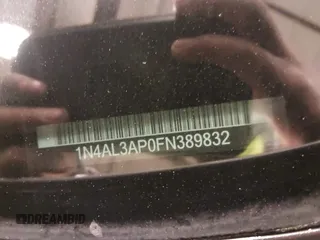 2015 Nissan Altima 2.5 S with VIN 1N4AL3AP0FN389832, listed as a IAAI auction lot 41684604 with 108,882 mi miles. Bid and sale history available at carsss.com. Image 9.