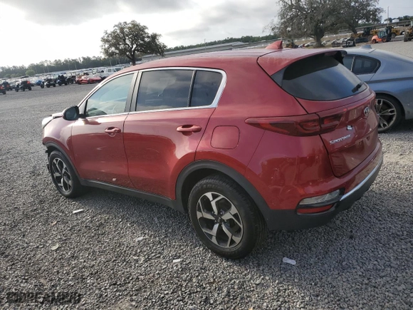 2021 Kia Sportage LX with VIN KNDPM3AC0M7926716, listed as a Copart auction lot 51862005 with 73,652 mi miles and Non Repairable. Bid and sale history available at carsss.com. Image 2.