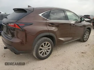 2017 Lexus NX 200t with VIN JTJYARBZ3H2058732, listed as a Copart auction lot 50408115 with 163,820 mi miles and Salvage title. Bid and sale history available at DreamBid. Image 3.