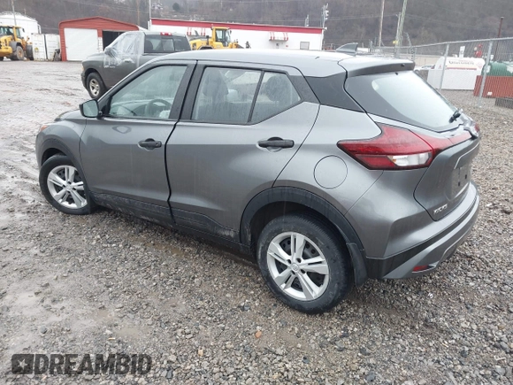 2023 Nissan Kicks S with VIN 3N1CP5BV7PL570740, listed as a IAAI auction lot 41663618 with 15,076 mi miles and . Bid and sale history available at carsss.com. Image 3.