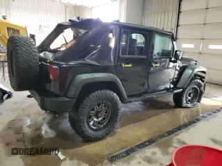 2008 Jeep Wrangler Unlimited X с VIN 1J4GA39128L632897, выставлен на аукционе Copart как лот 55282115 с пробегом 167 844 миль миль и Списание • Salvage title. История ставок и продаж доступна на DreamBid. Изображение 3.