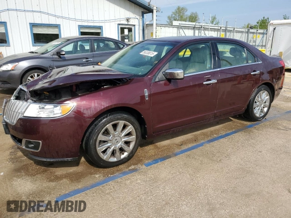 2011 Lincoln MKZ with VIN 3LNHL2JC0BR766629, listed as a Copart auction lot 56338015 with 118,728 mi miles and Salvage title. Bid and sale history available at DreamBid. Image 1.