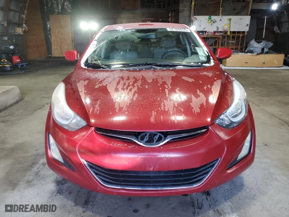 2016 Hyundai Elantra SE with VIN KMHDH4AE7GU606843, listed as a Copart auction lot 52169655 with 97,783 mi miles and Salvage Title. Bid and sale history available at carsss.com. Image 5.