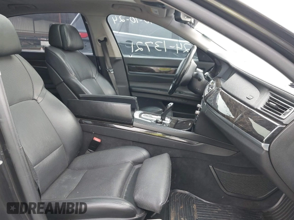 2012 BMW 7 Series 750Li xDrive with VIN WBAKC8C59CC436545, listed as a IAAI auction lot 42438798 with Not provided miles and . Bid and sale history available at DreamBid. Image 5.