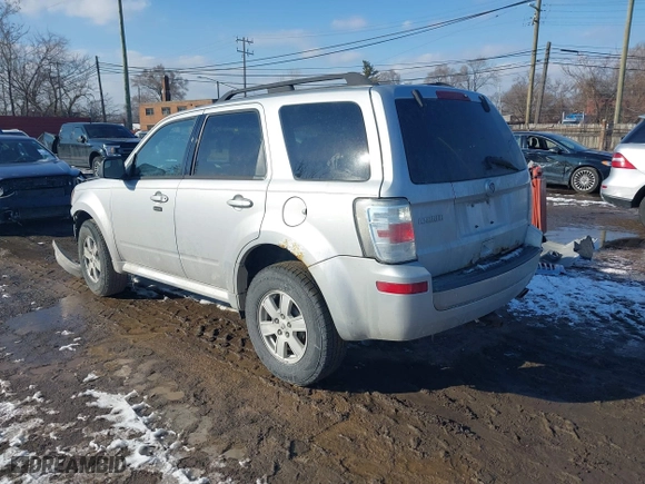 2010 Mercury Mariner with VIN 4M2CN8B72AKJ30465, listed as a IAAI auction lot 41554592 with 110,973 mi miles. Bid and sale history available at carsss.com. Image 3.