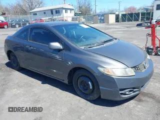 2010 Honda Civic Cpe LX with VIN 2HGFG1B63AH535237, listed as a IAAI auction lot 42070132 with 190,944 mi miles. Bid and sale history available at carsss.com. Image 1.