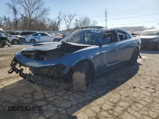 2020 Dodge Charger Scat Pack z VIN 2C3CDXGJ9LH217933, wystawiony jako Copart lot #89376685 z przebiegiem 94 790 mil mil oraz Tytuł czysty. Historia ofert i sprzedaży dostępna na DreamBid. Obrazek 1.