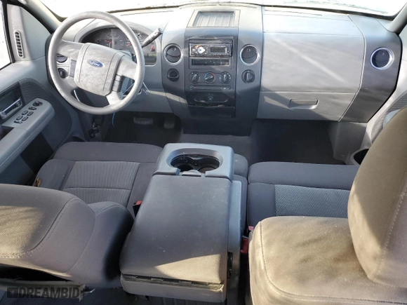 2005 Ford F-150 XLT with VIN 1FTPW12525FB23282, listed as a Copart auction lot 46469875 with 277,878 mi miles and Salvage Title. Bid and sale history available at carsss.com. Image 8.