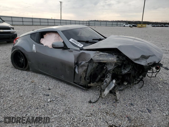 2014 Nissan 370Z Touring with VIN JN1AZ4EH8EM633901, listed as a Copart auction lot 49668815 with 0 mi miles and Salvage Title. Bid and sale history available at carsss.com. Image 4.