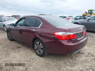 2013 Honda Accord LX z VIN 1HGCR2F3XDA109342, wystawiony jako IAAI lot #41750989 z przebiegiem 118 210 mil mil oraz . Historia ofert i sprzedaży dostępna na DreamBid. Obrazek 3.