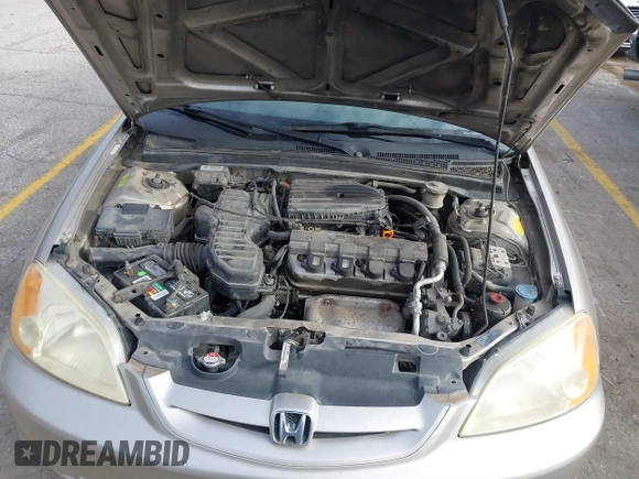 2002 Honda Civic EX with VIN 1HGEM22972L093944, listed as a IAAI auction lot 41893881 with 301,183 mi miles. Bid and sale history available at carsss.com. Image 10.