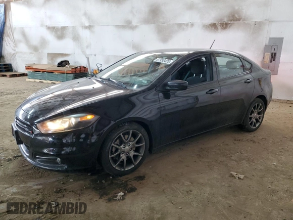 2014 Dodge Dart SXT with VIN 1C3CDFBB2ED926312, listed as a Copart auction lot 87958425 with 88,957 mi miles and Salvage Title. Bid and sale history available at carsss.com. Image 1.
