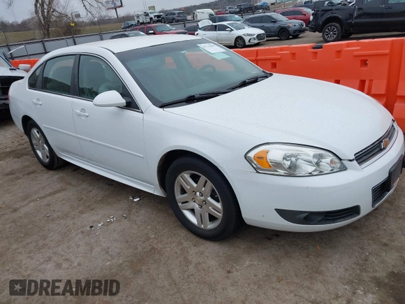 2011 Chevrolet Impala LT Fleet with VIN 2G1WG5EK2B1107533, listed as a IAAI auction lot 41714694 with 217,711 mi miles and . Bid and sale history available at DreamBid. Image 1.