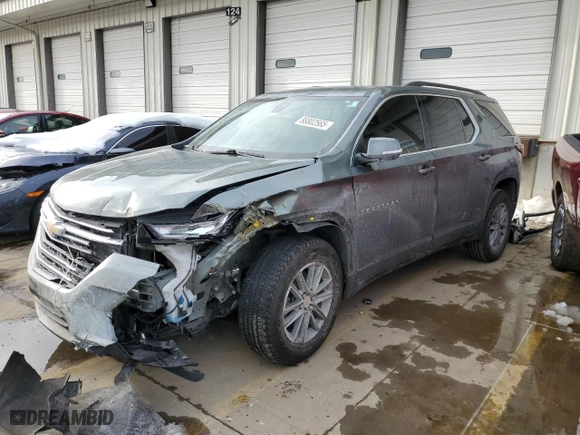 2022 Chevrolet Traverse LT Cloth with VIN 1GNERGKW2NJ176076, listed as a Copart auction lot 88802565 with 109,815 mi miles and Salvage Title. Bid and sale history available at carsss.com. Image 1.