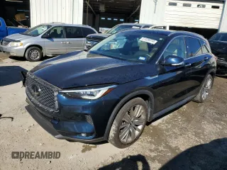 2021 Infiniti QX50 Essential с VIN 3PCAJ5CA2MF124748, выставлен на аукционе Copart как лот 81539814 с пробегом 34 565 миль миль и Списание • Salvage title. История ставок и продаж доступна на DreamBid. Изображение 1.