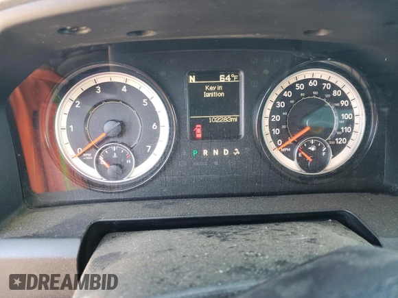 2020 Ram 1500 SLT with VIN 1C6RR6TTXLS102542, listed as a Copart auction lot 46524885 with 102,283 mi miles and Salvage title. Bid and sale history available at DreamBid. Image 9.