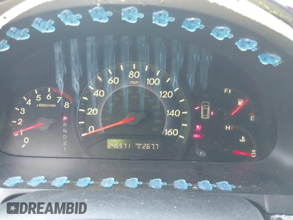 2006 Honda Odyssey EX-L with VIN 5FNRL38716B415078, listed as a IAAI auction lot 42188202 with 246,571 mi miles and . Bid and sale history available at DreamBid. Image 7.