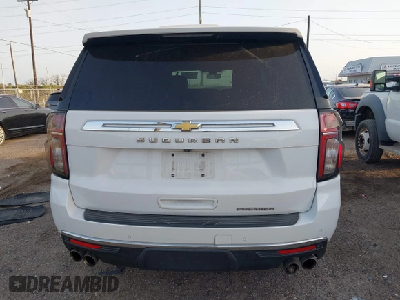 2022 Chevrolet Suburban Premier with VIN 1GNSCFKDXNR180648, listed as a IAAI auction lot 41853881 with 73,023 mi miles and . Bid and sale history available at DreamBid. Image 16.