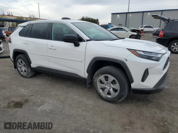 2023 Toyota RAV4 LE with VIN 2T3F1RFV3PC338885, listed as a Copart auction lot 49458645 with 32,403 mi miles and Salvage Title. Bid and sale history available at carsss.com. Image 4.