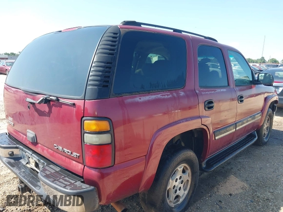 2004 Chevrolet Tahoe LS with VIN 1GNEC13Z44J287248, listed as a IAAI auction lot 42546406 with 195,661 mi miles and . Bid and sale history available at DreamBid. Image 4.
