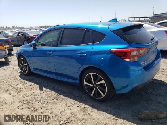 2022 Subaru Impreza Special Sports with VIN 4S3GTAM62N3714003, listed as a Copart auction lot 52821405 with Not provided miles and Salvage title. Bid and sale history available at DreamBid. Image 2.