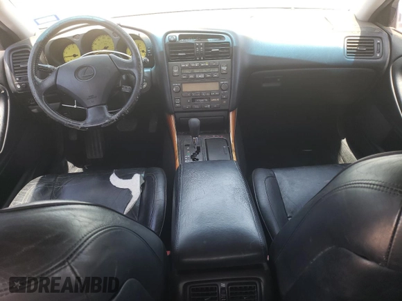 2000 Lexus GS 300 with VIN JT8BD68S8Y0095911, listed as a Copart auction lot 53329065 with 195,179 mi miles and Salvage Title. Bid and sale history available at DreamBid. Image 8.