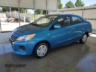 2024 Mitsubishi Mirage ES with VIN ML32FUFJXRHF19236, listed as a Copart auction lot 61797285 with 4,975 mi miles and Clean title. Bid and sale history available at DreamBid. Image 1.
