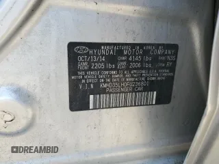2015 Hyundai Elantra GT with VIN KMHD35LH0FU236801, listed as a Copart auction lot 65453034 with 151,260 mi miles and Salvage Title. Bid and sale history available at carsss.com. Image 12.