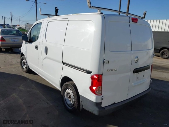 2018 Nissan NV200 Compact Cargo S with VIN 3N6CM0KN9JK704330, listed as a IAAI auction lot 41398802 with 158,999 mi miles. Bid and sale history available at carsss.com. Image 3.